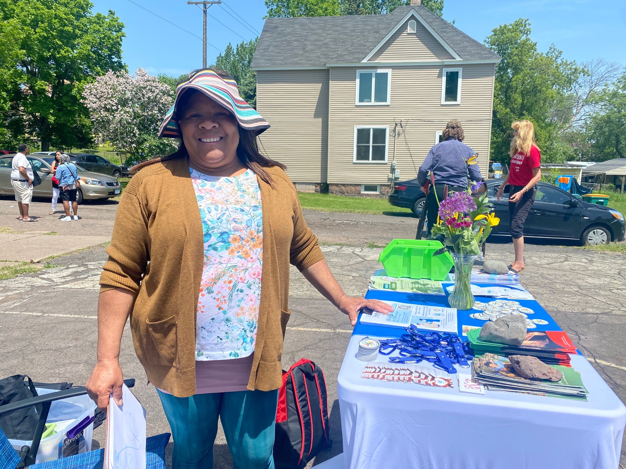 Information shared at Juneteenth Gospel Brunch