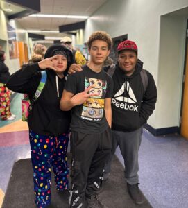 Three young men at Family Freedom Center